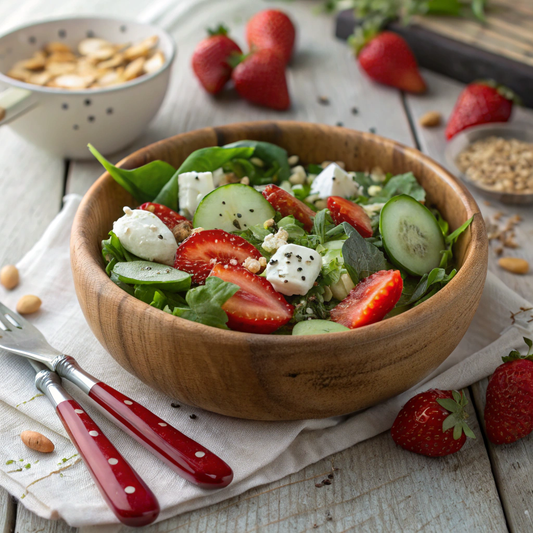 🥗🍓 Recipe: Watercress & Strawberry Salad