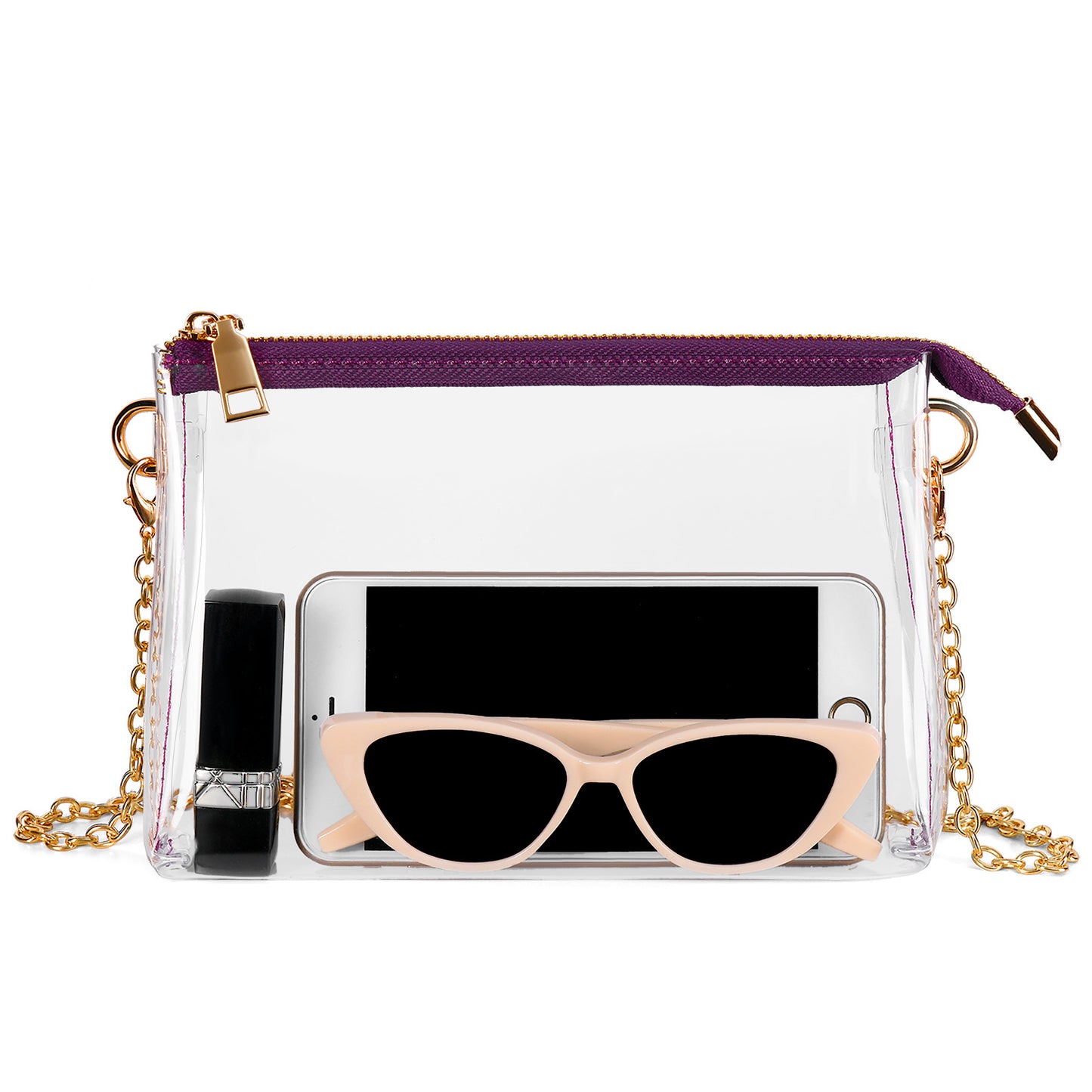 HULISEN Small Clear Purse Stadium Approved