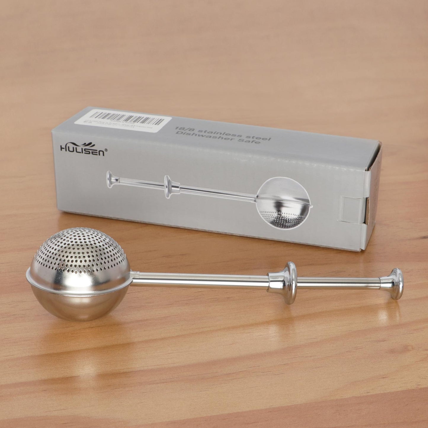 HULISEN Flour Duster for Baking - 304 Stainless Steel Powdered Sugar Shaker