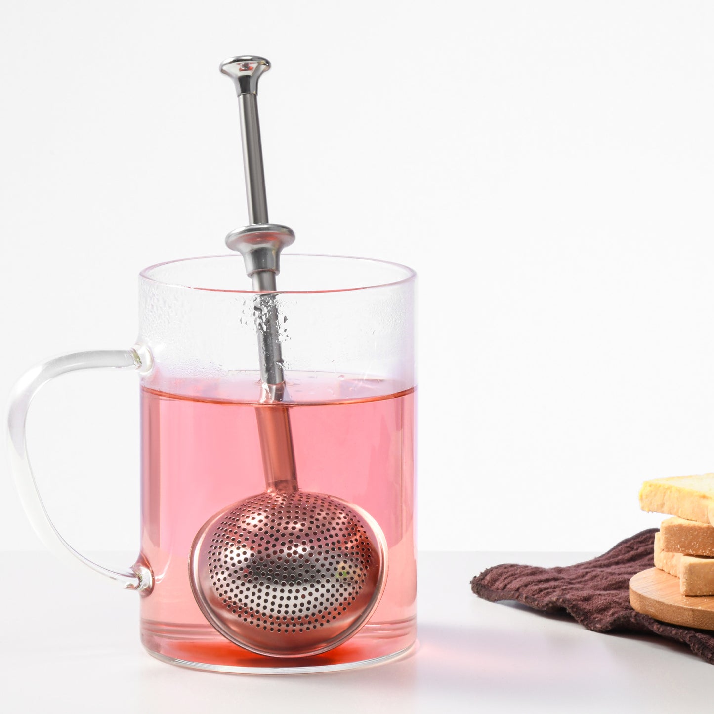 HULISEN Flour Duster for Baking - 304 Stainless Steel Powdered Sugar Shaker