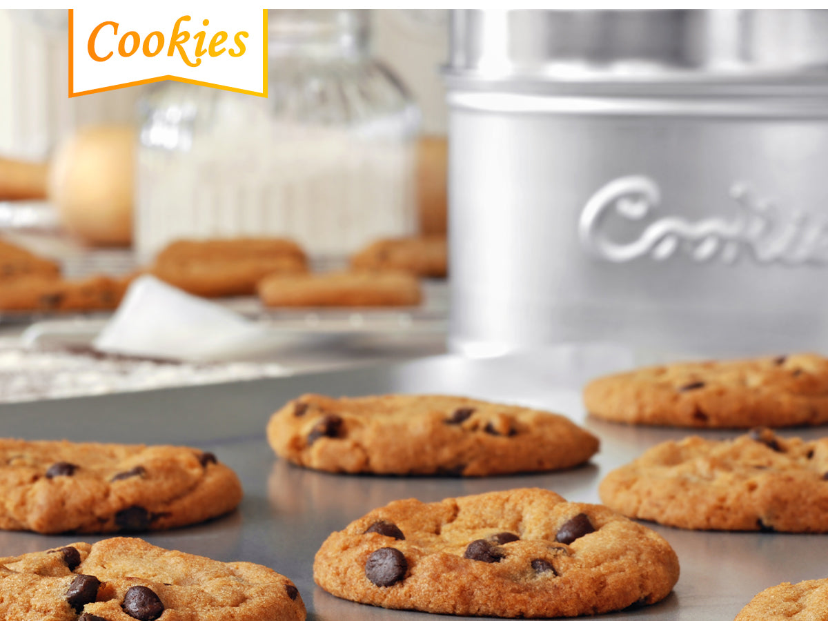 HULISEN Round Cookie Cutter Set - 5 Pieces, Stainless Steel Biscuit Cutters with Handle